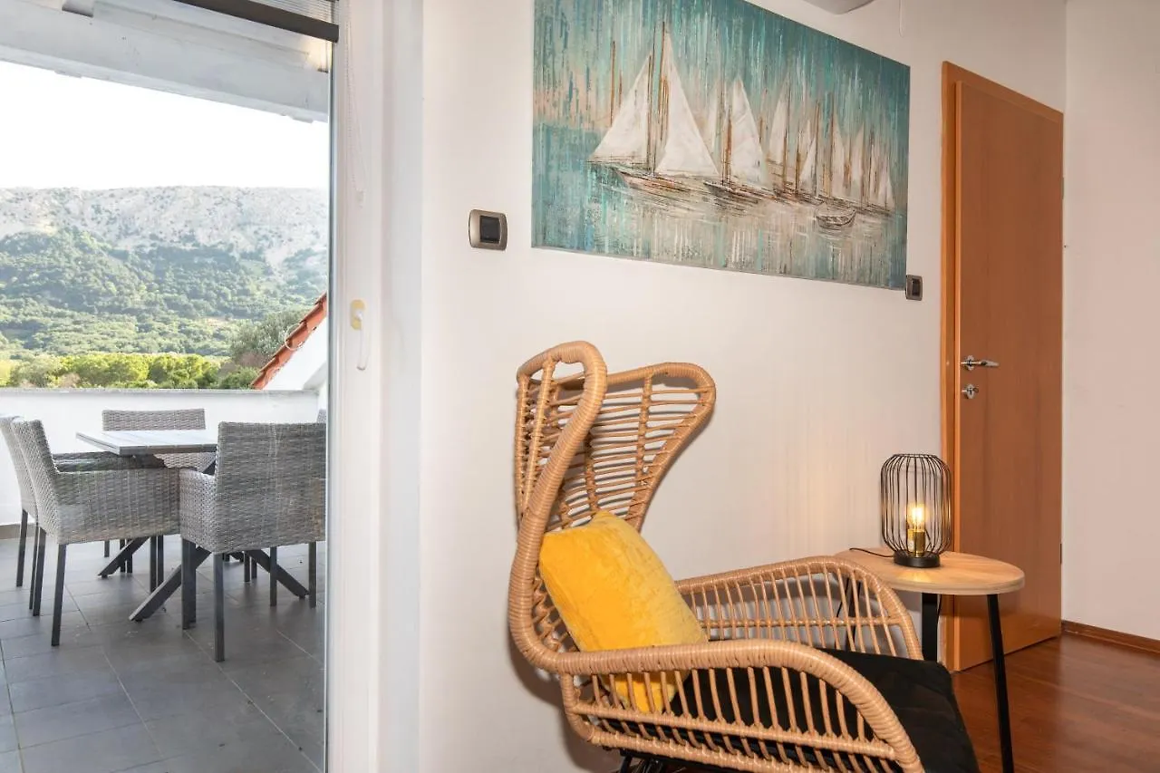 Apartment Casia A6 Baska